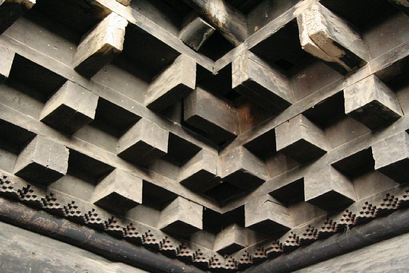 EPV0321.JPG - ARCHITECTURAL DETAIL - GYANTSE FORTRESS